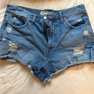 Madewell denim shorts size 30
